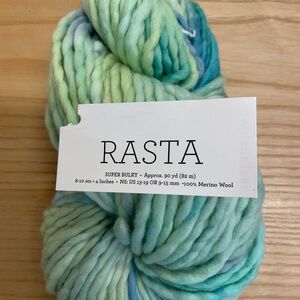 Malabrigo Rasta Super Bulky Merino Wool Yarn hand dyed